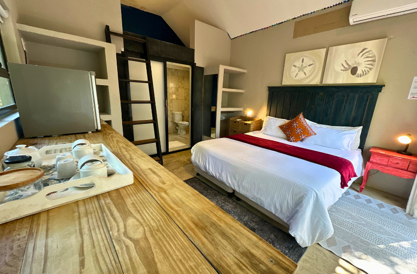 bedroom at Baleia Azul 23, Ponta Mamoli
