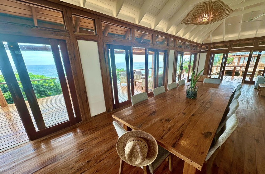 Living area at Makana 7 in Ponta Mamoli