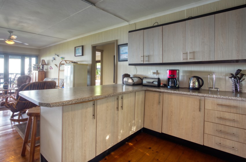 Kitchen at Campismo Ninho 23 in Ponta Malongane