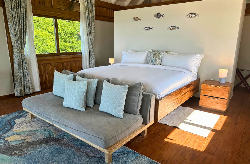 bedroom 1 at Aloha 5 in Ponta Mamoli
